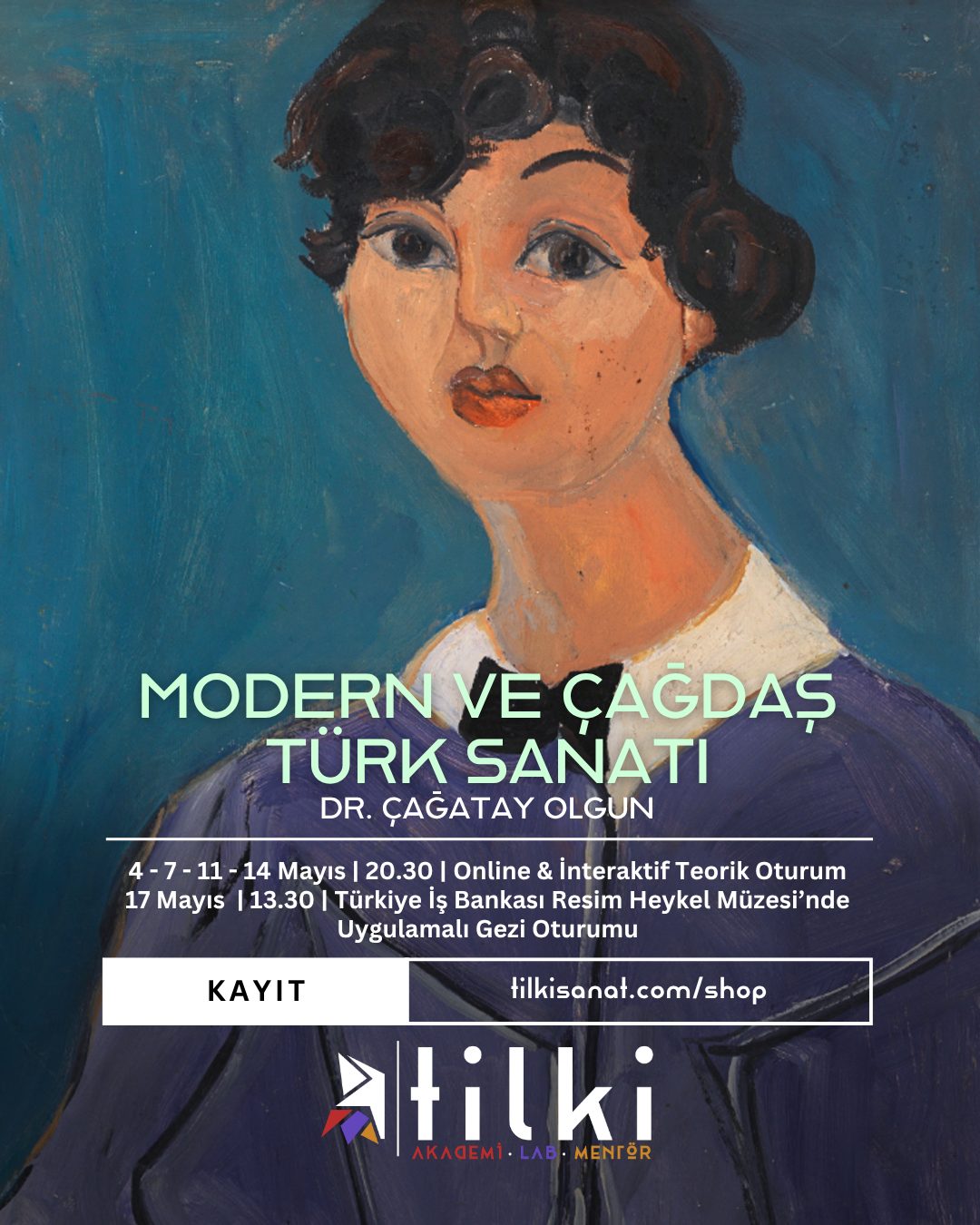 modern ve çağdaş türk sanatı atölye görseli