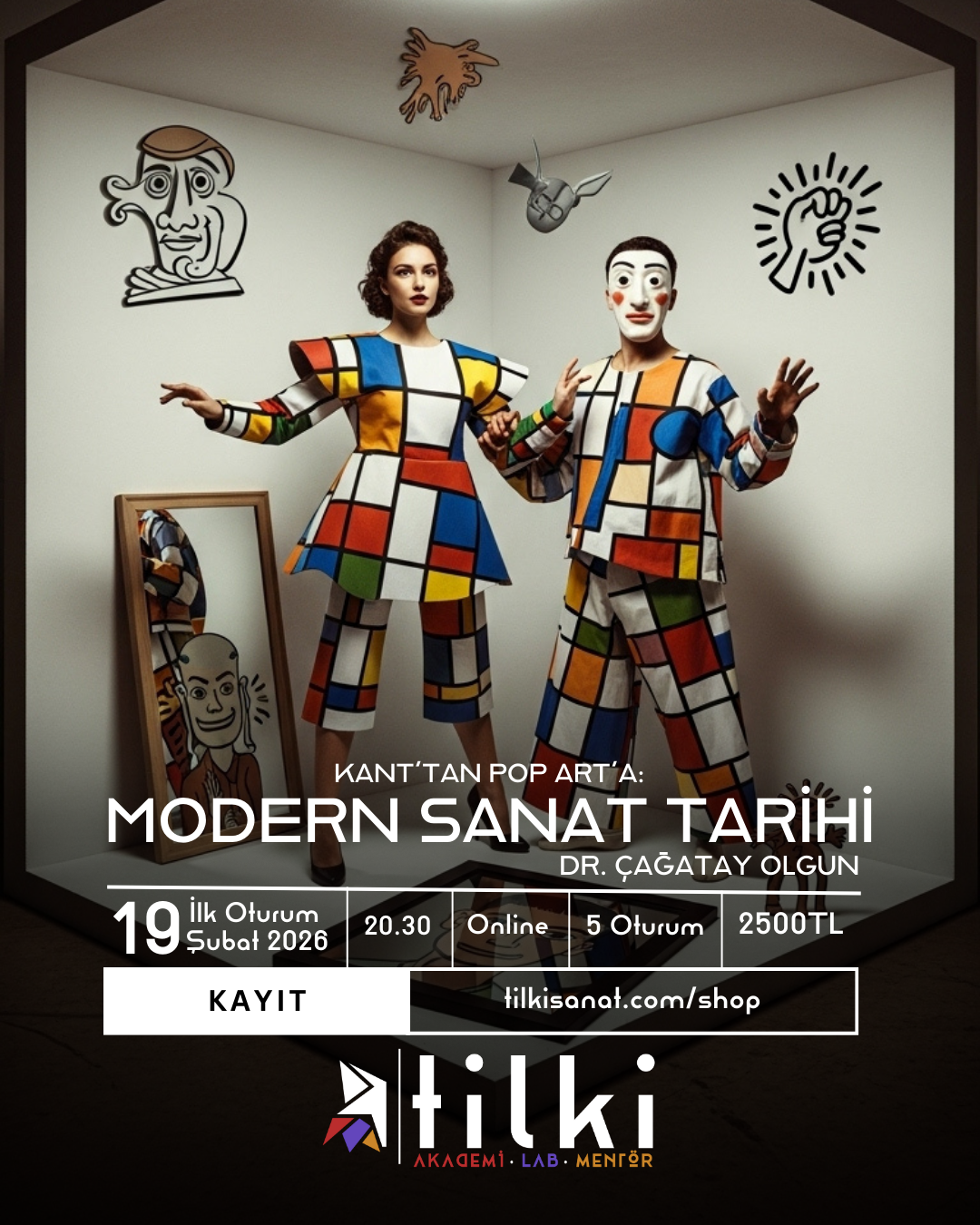 Kant’tan Pop Art’a: Modern Sanat Tarihi (Online)