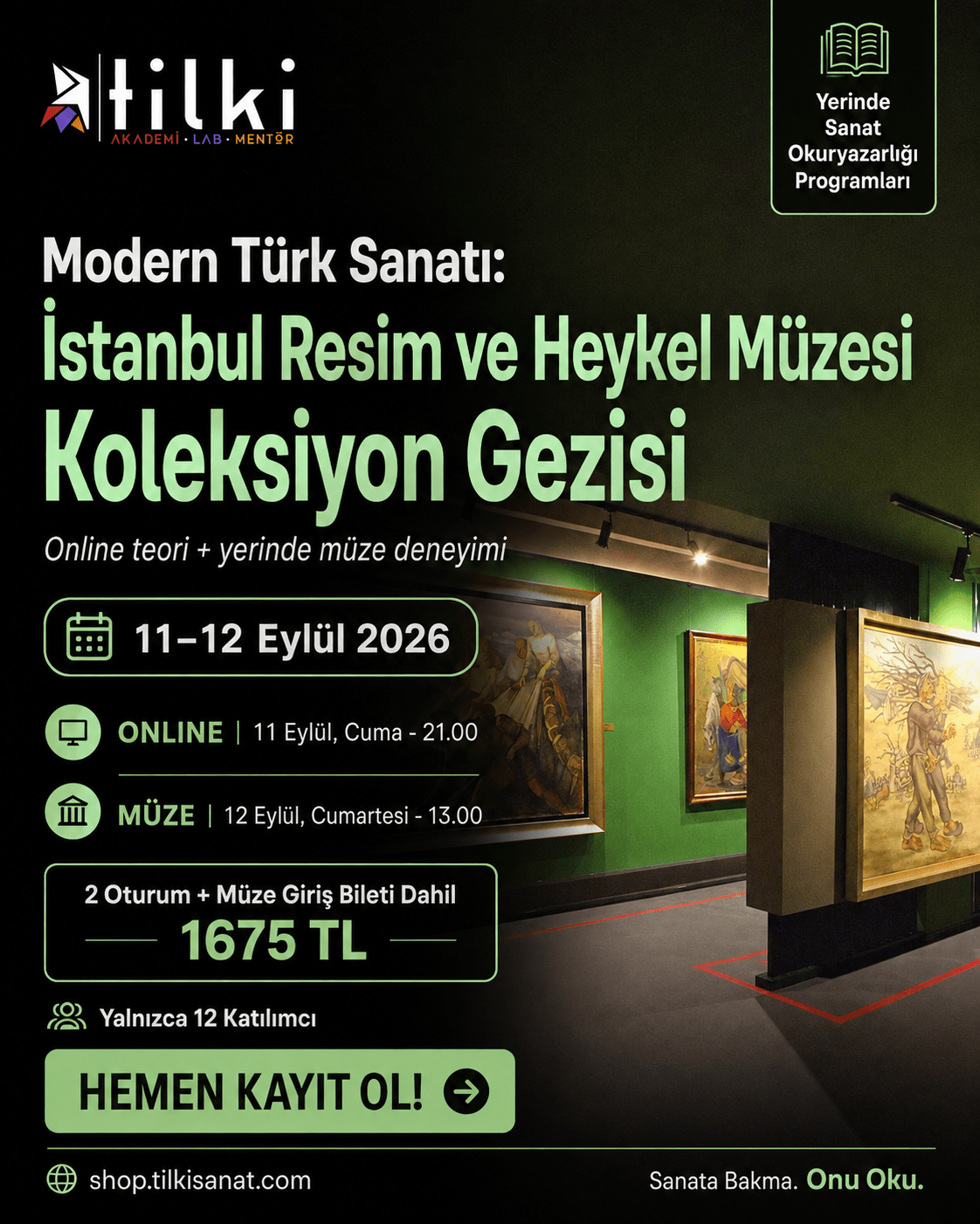 İstanbul Resim ve Heykel Müzesi Koleksiyon Gezisi İstanbul Resim ve Heykel Müzesi Koleksiyon Gezisi