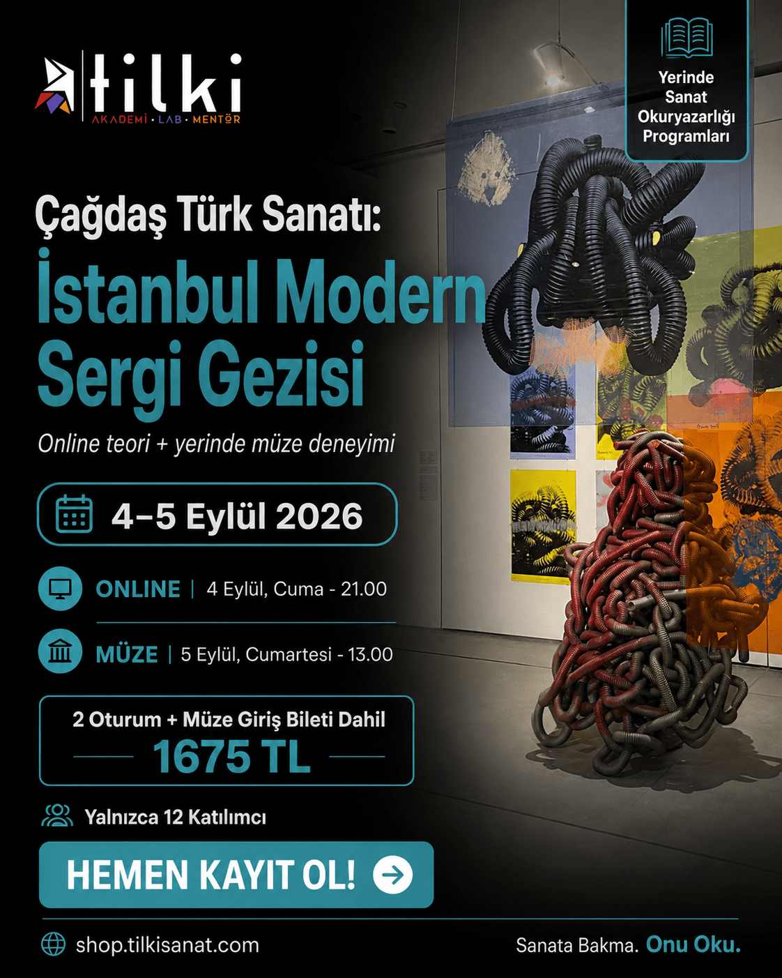 İstanbul Modern Sergi Gezisi - Çağdaş Türk Sanatı